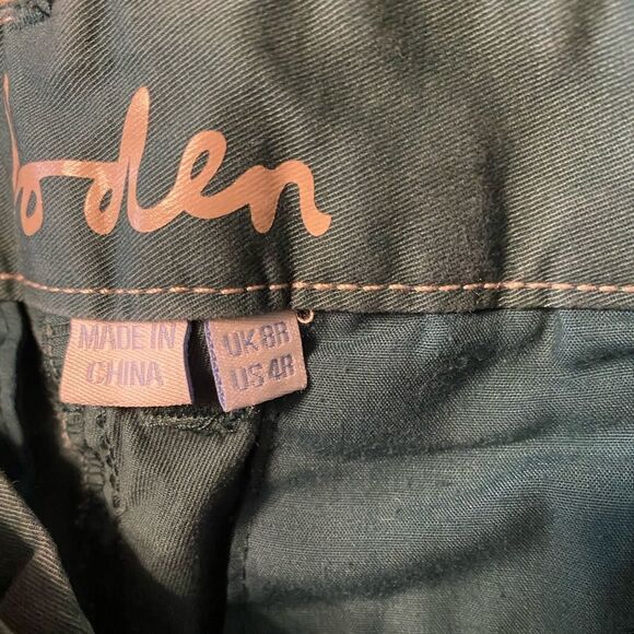 Boden Castleton‎ green skinny ankle zipper pants - Picture 6 of 10